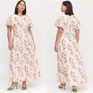 Hill house Dominique dress pink bluebonnet Size XXL Romantic cottage core chic